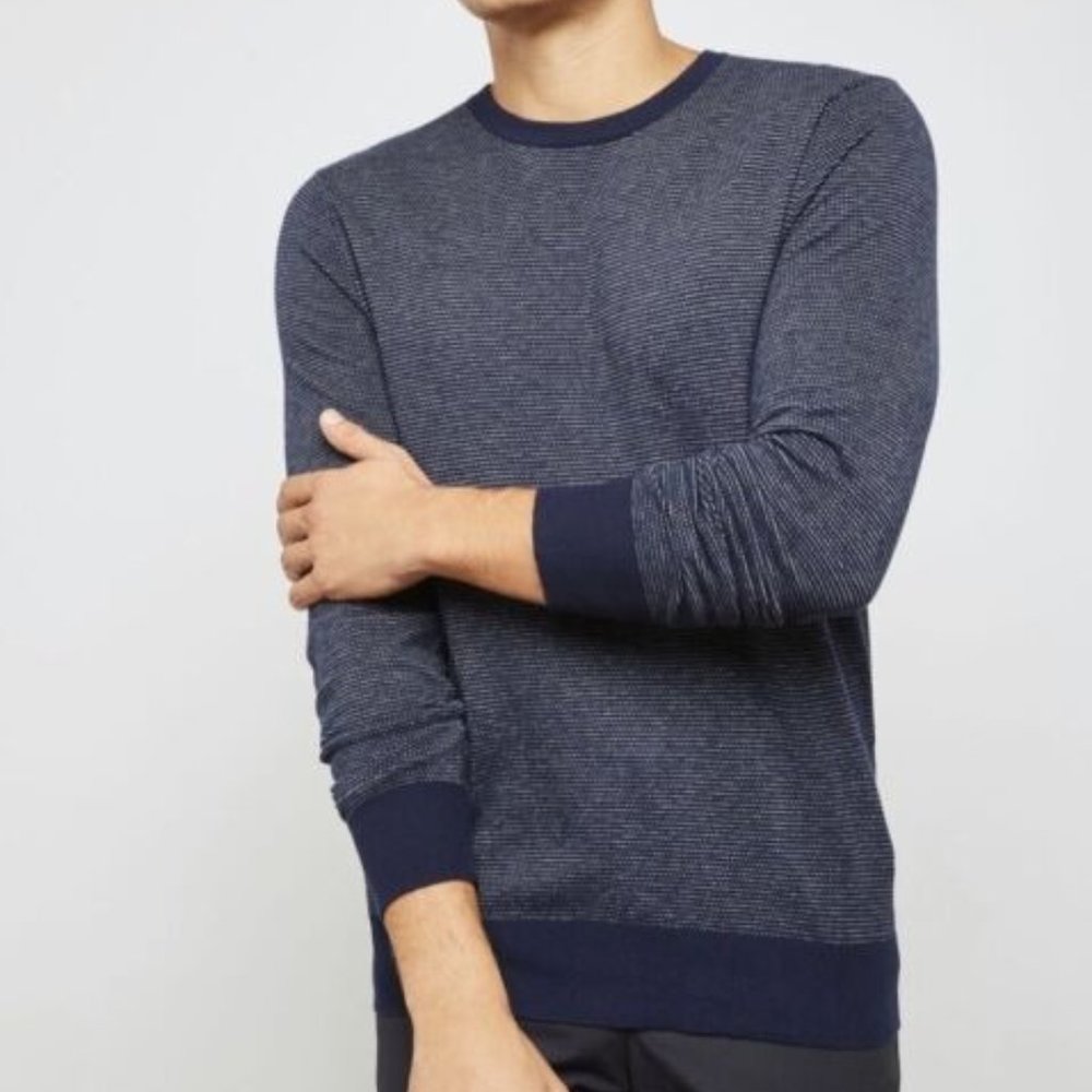 J. Crew Cotton Cashmere Crewneck Sweater | Sz S